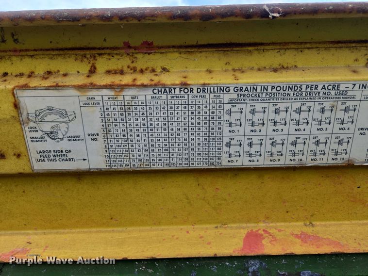 image for item EN3583 John Deere 8300217D grain drill