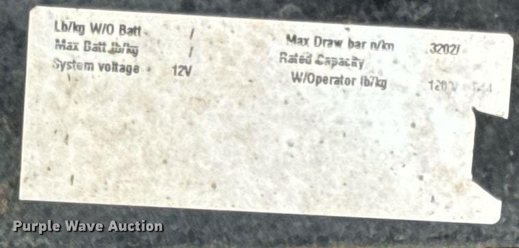 image for item EN4508 Cushman Hauler 1200 golf cart