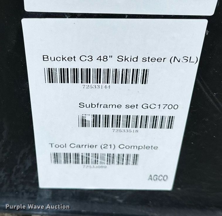 image for item EN4524 2021 Massey Ferguson GC1723 MFWD tractor