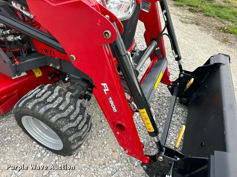 image for item EN4524 2021 Massey Ferguson GC1723 MFWD tractor