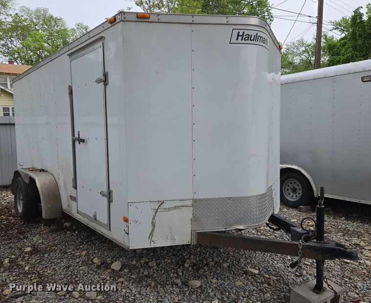 image for item EN8936 2014 Haulmark enclosed cargo trailer
