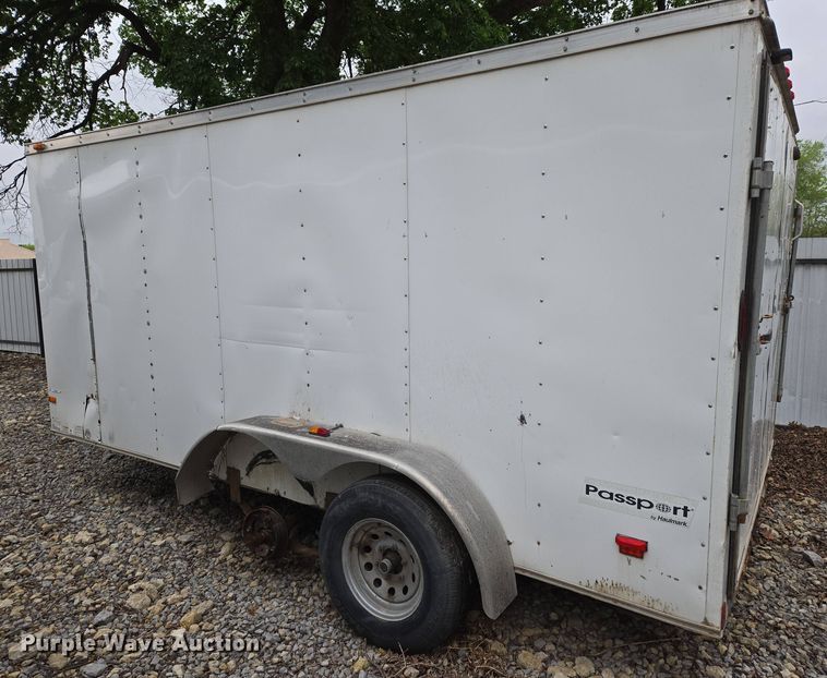 image for item EN8936 2014 Haulmark enclosed cargo trailer