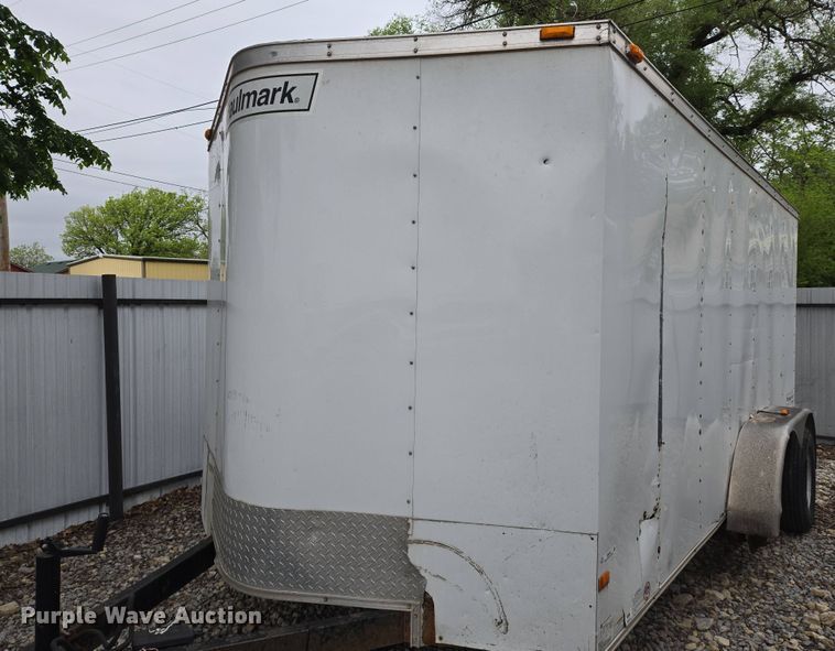 image for item EN8936 2014 Haulmark enclosed cargo trailer