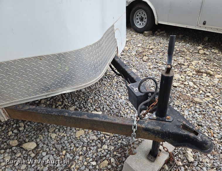 image for item EN8936 2014 Haulmark enclosed cargo trailer