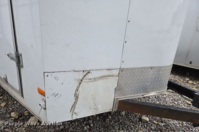 image for item EN8936 2014 Haulmark enclosed cargo trailer