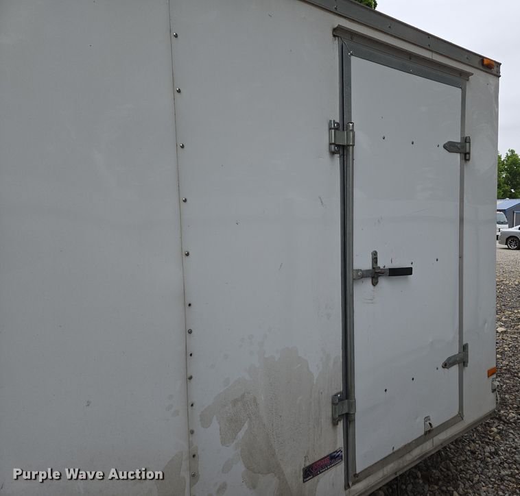 image for item EN8936 2014 Haulmark enclosed cargo trailer