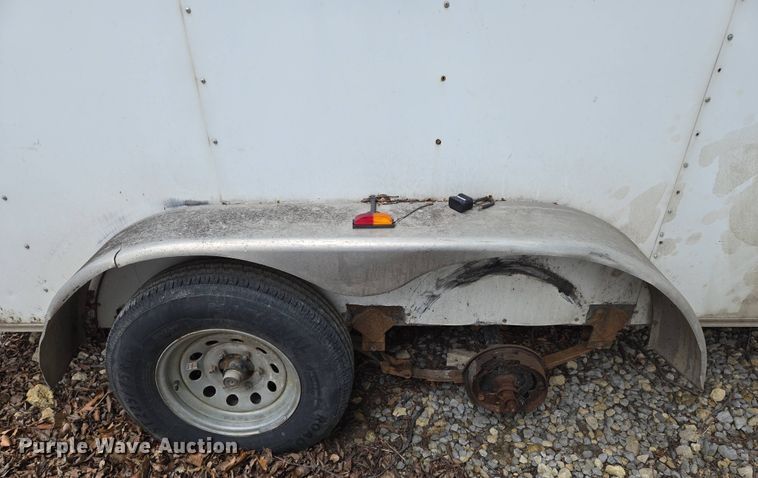 image for item EN8936 2014 Haulmark enclosed cargo trailer