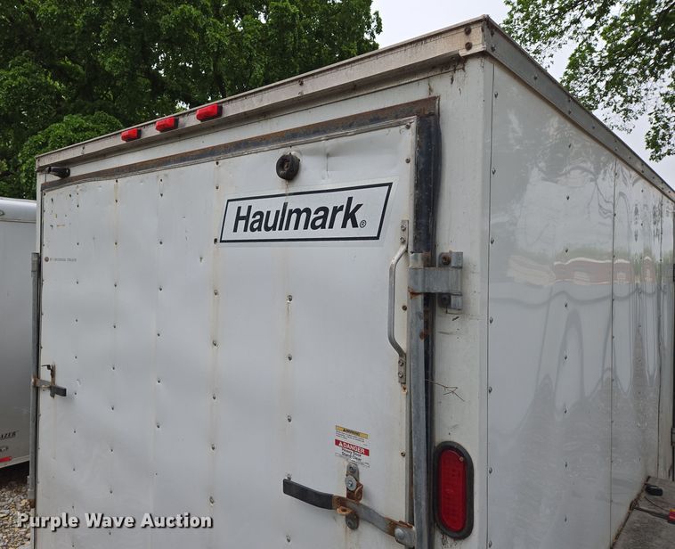 image for item EN8936 2014 Haulmark enclosed cargo trailer