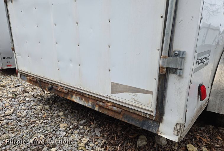 image for item EN8936 2014 Haulmark enclosed cargo trailer