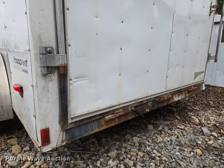 image for item EN8936 2014 Haulmark enclosed cargo trailer