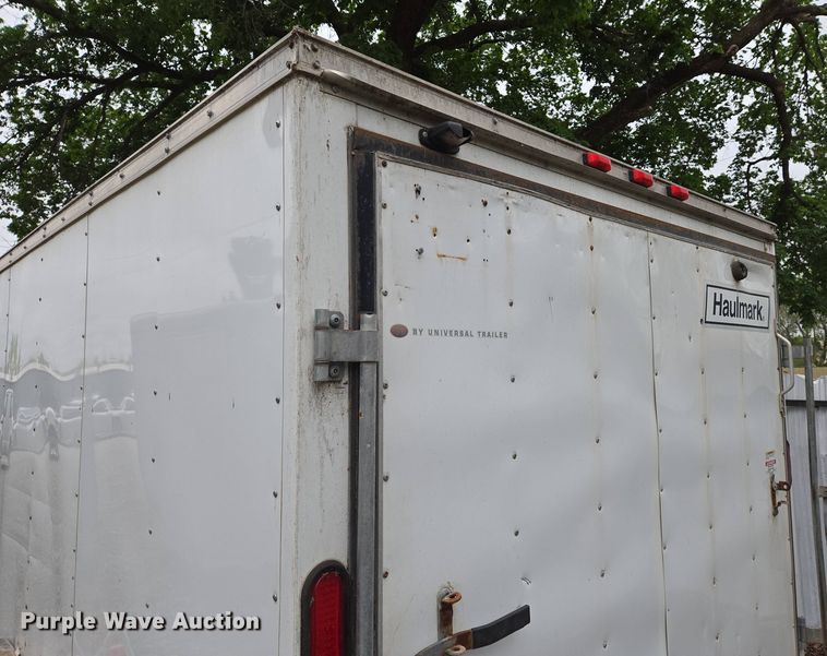 image for item EN8936 2014 Haulmark enclosed cargo trailer