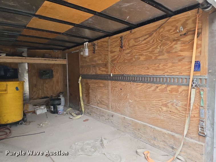 image for item EN8936 2014 Haulmark enclosed cargo trailer