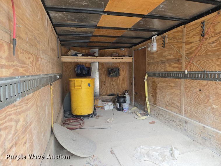 image for item EN8936 2014 Haulmark enclosed cargo trailer