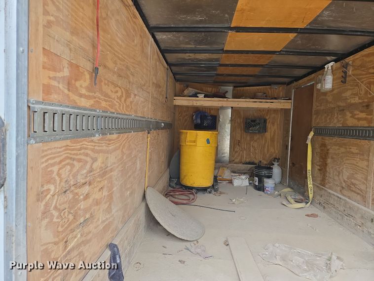 image for item EN8936 2014 Haulmark enclosed cargo trailer