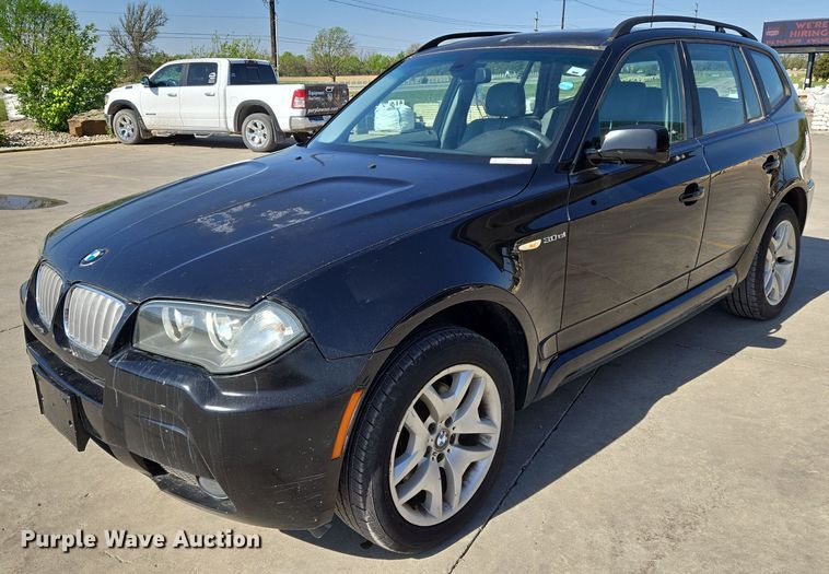 image for item EO0767 2007 BMW X3 SUV