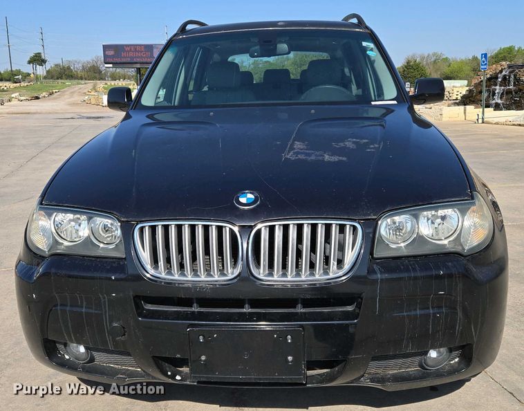 image for item EO0767 2007 BMW X3 SUV