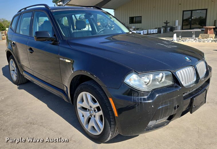 image for item EO0767 2007 BMW X3 SUV