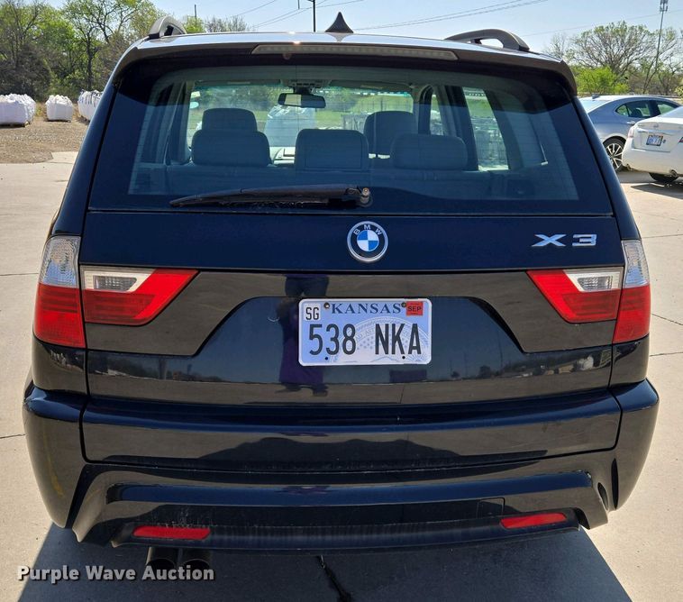 image for item EO0767 2007 BMW X3 SUV