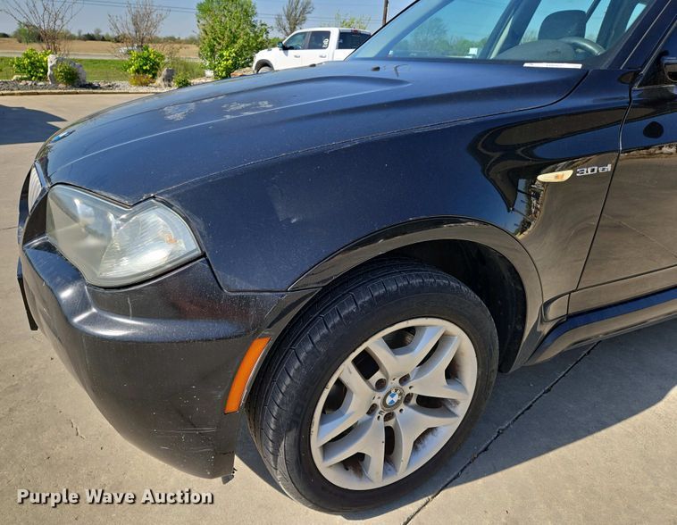 image for item EO0767 2007 BMW X3 SUV