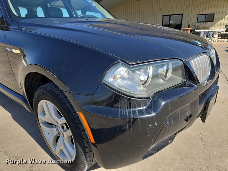 image for item EO0767 2007 BMW X3 SUV