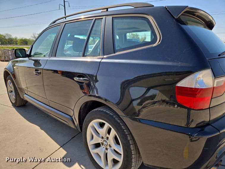 image for item EO0767 2007 BMW X3 SUV