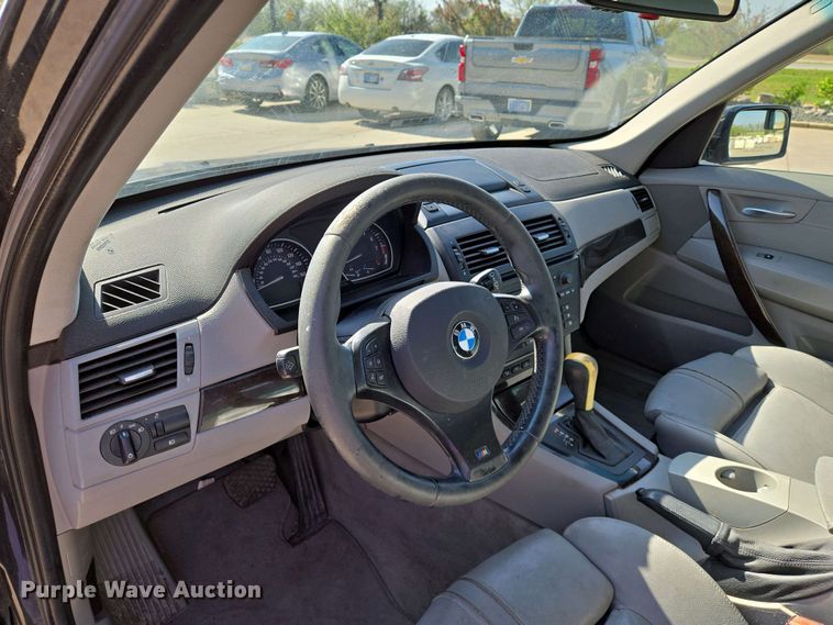 image for item EO0767 2007 BMW X3 SUV