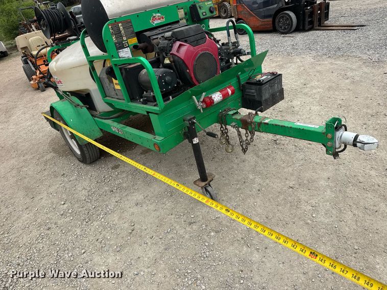 image for item EQ1351 Shark SSG-503537E/G hot pressure washer trailer