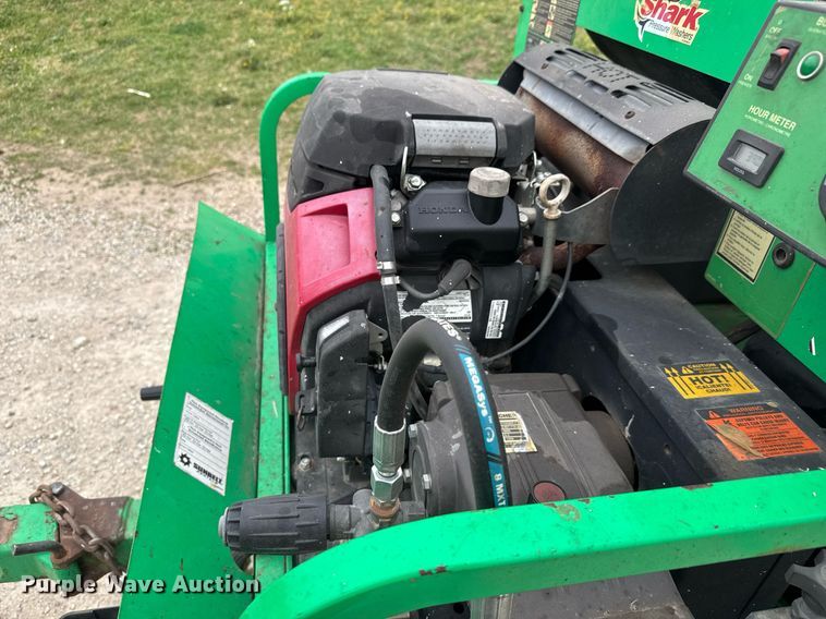 image for item EQ1351 Shark SSG-503537E/G hot pressure washer trailer