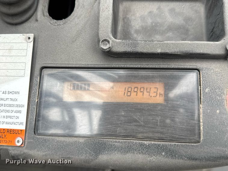 image for item EQ1353 Toyota 8FGCU20 forklift