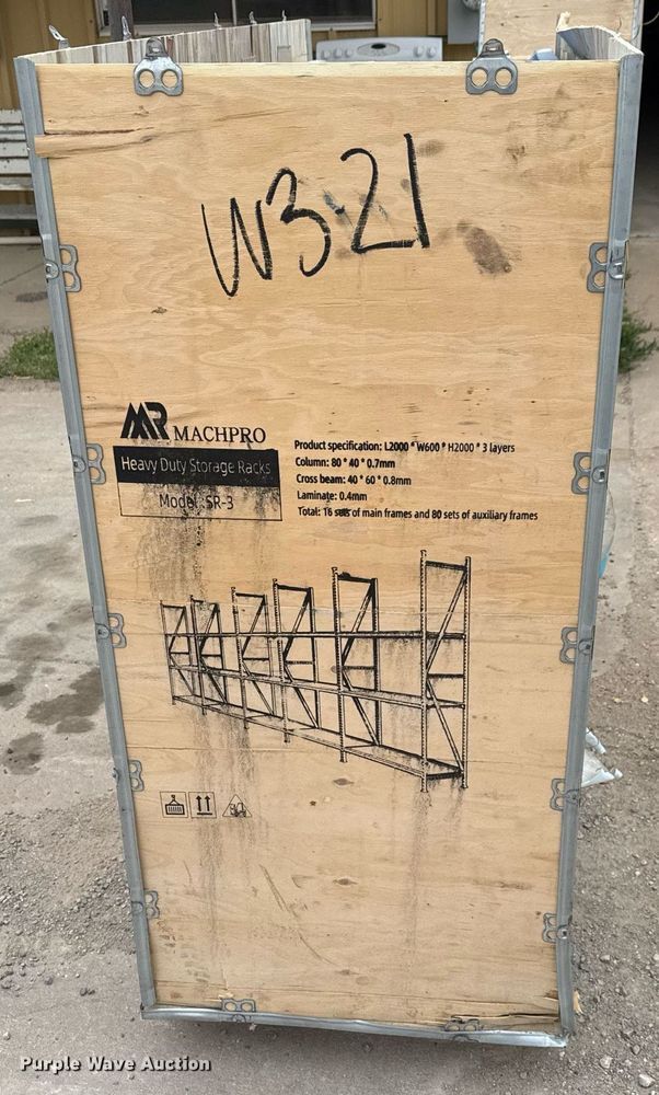 image for item EQ1354 2024 Machpro SR-3 pallet racking