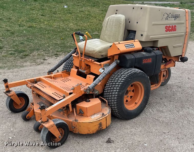 image for item EQ1357 Scag Cougar ZTR lawn mower