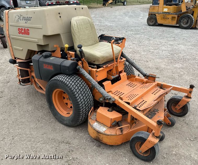 image for item EQ1357 Scag Cougar ZTR lawn mower