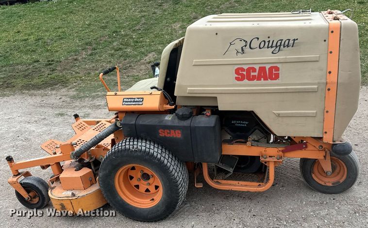 image for item EQ1357 Scag Cougar ZTR lawn mower