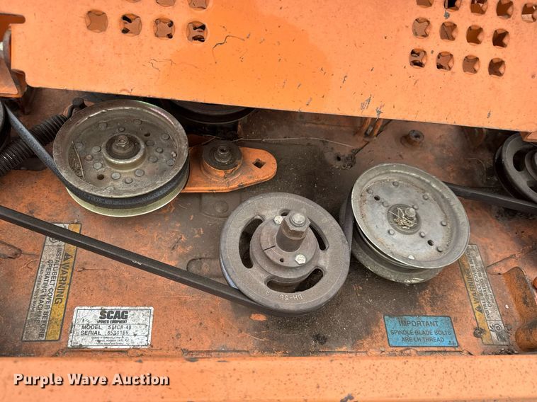 image for item EQ1357 Scag Cougar ZTR lawn mower