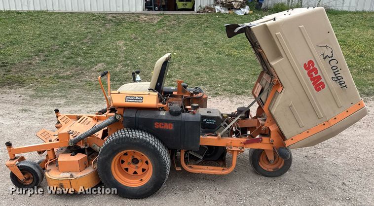 image for item EQ1357 Scag Cougar ZTR lawn mower