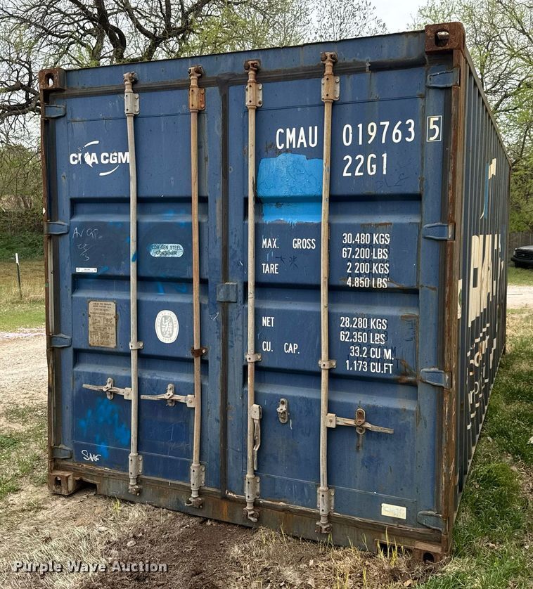 image for item EQ1359 2008 CIMC Storage container