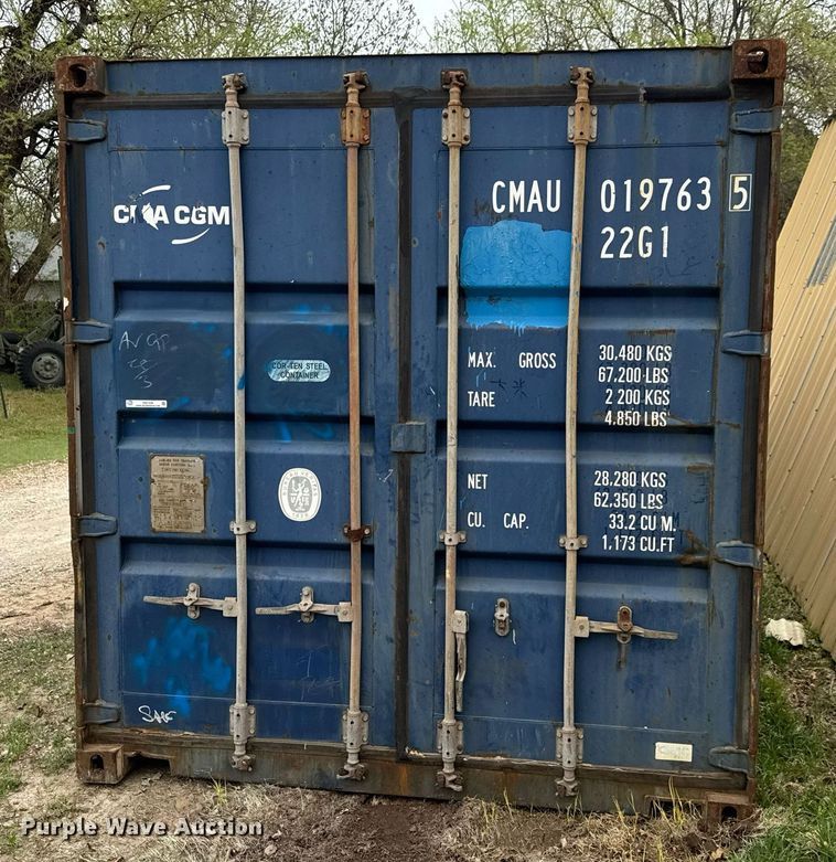 image for item EQ1359 2008 CIMC Storage container