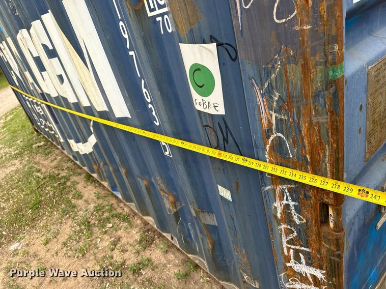 image for item EQ1359 2008 CIMC Storage container