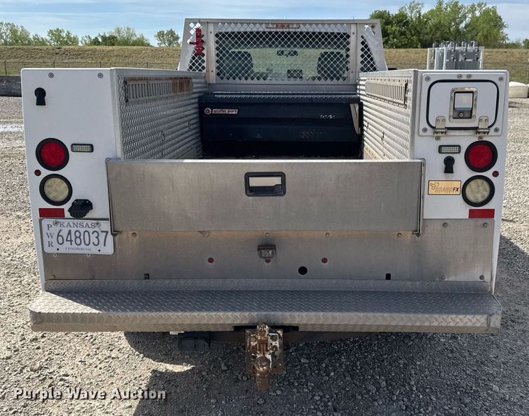 image for item EQ1402 2016 Ford F250 Super Duty  Crew Cab utility bed pickup truck