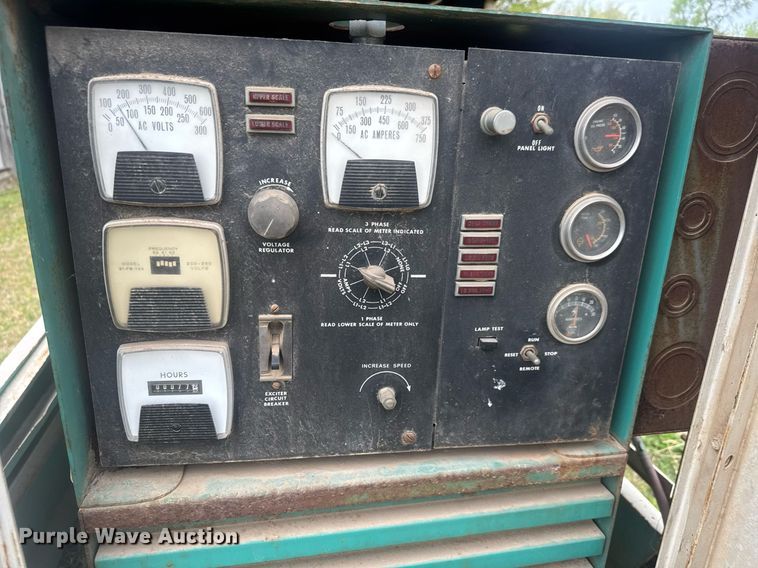 image for item EQ1406 1990 Onan 180.0DFE -15R/19484L generator