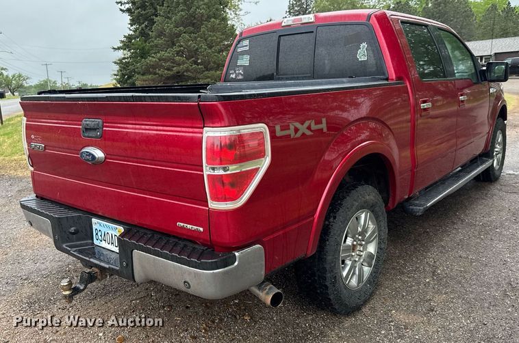 image for item EQ1417 2011 Ford F150 SuperCrew pickup truck