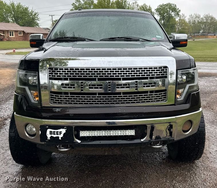 image for item EQ1418 2014 Ford F150 SuperCrew pickup truck