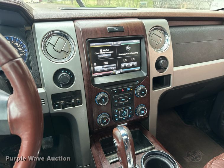 image for item EQ1418 2014 Ford F150 SuperCrew pickup truck