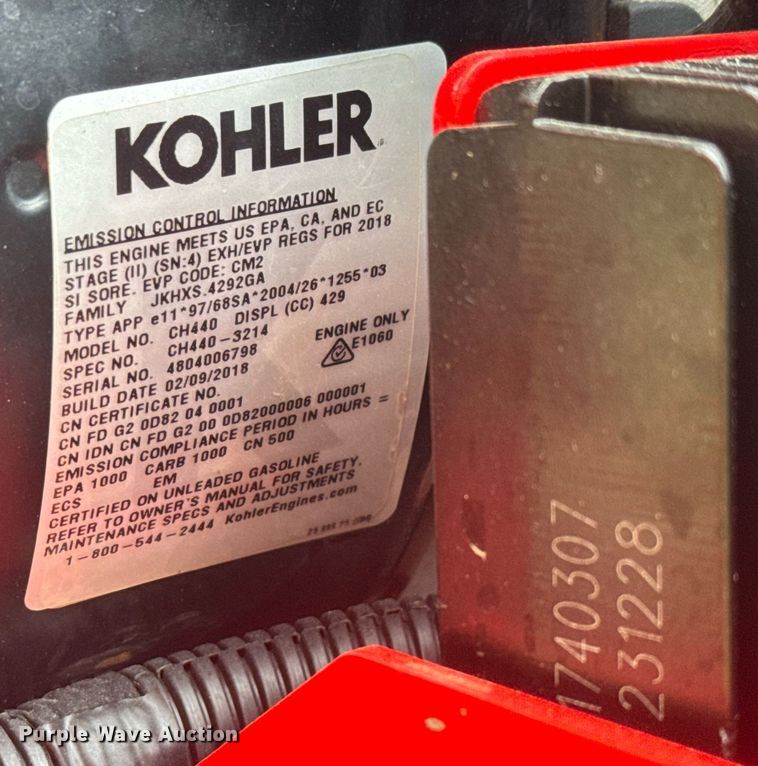 image for item EQ1440 Gravely Pro-QXT 985911 walk behind tractor