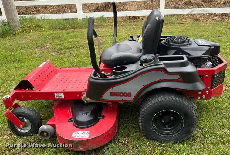 image for item EQ1441 2013 Big Dog Alpha 932913 ZTR lawn mower