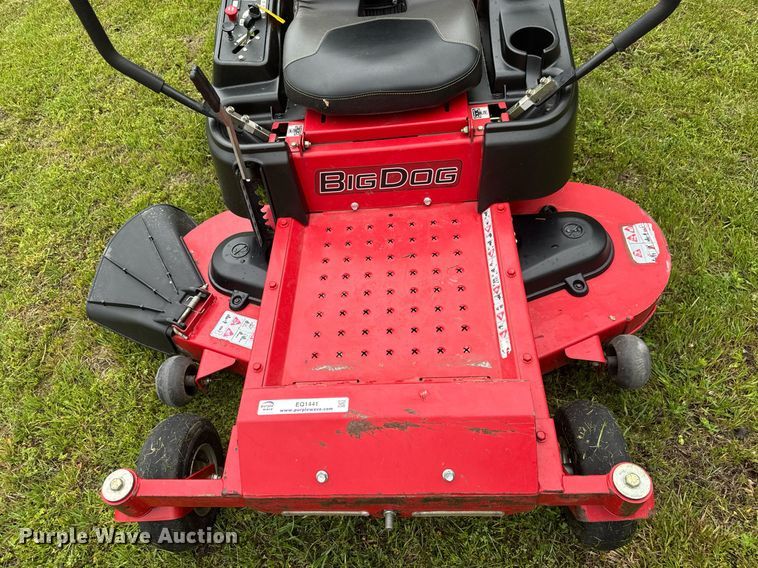 image for item EQ1441 2013 Big Dog Alpha 932913 ZTR lawn mower