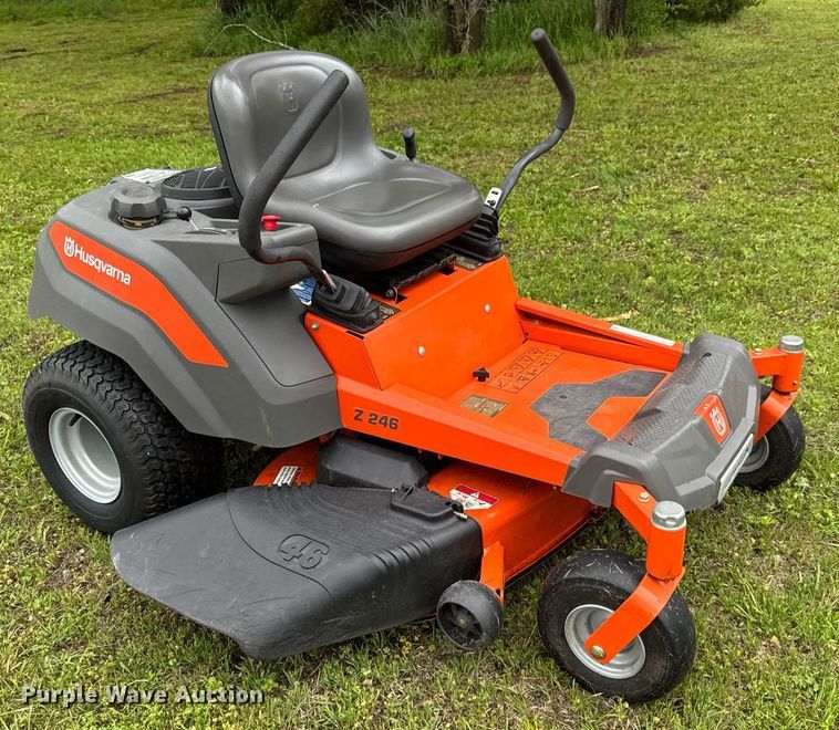 image for item EQ1443 2015 Husqvarna Z246 ZTR lawn mower