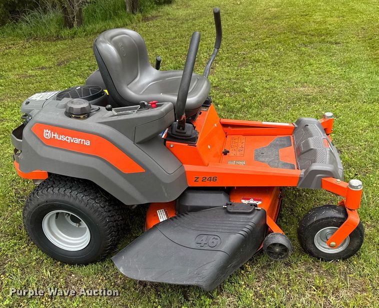 image for item EQ1443 2015 Husqvarna Z246 ZTR lawn mower