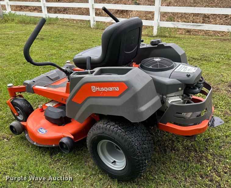 image for item EQ1443 2015 Husqvarna Z246 ZTR lawn mower
