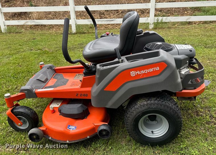 image for item EQ1443 2015 Husqvarna Z246 ZTR lawn mower